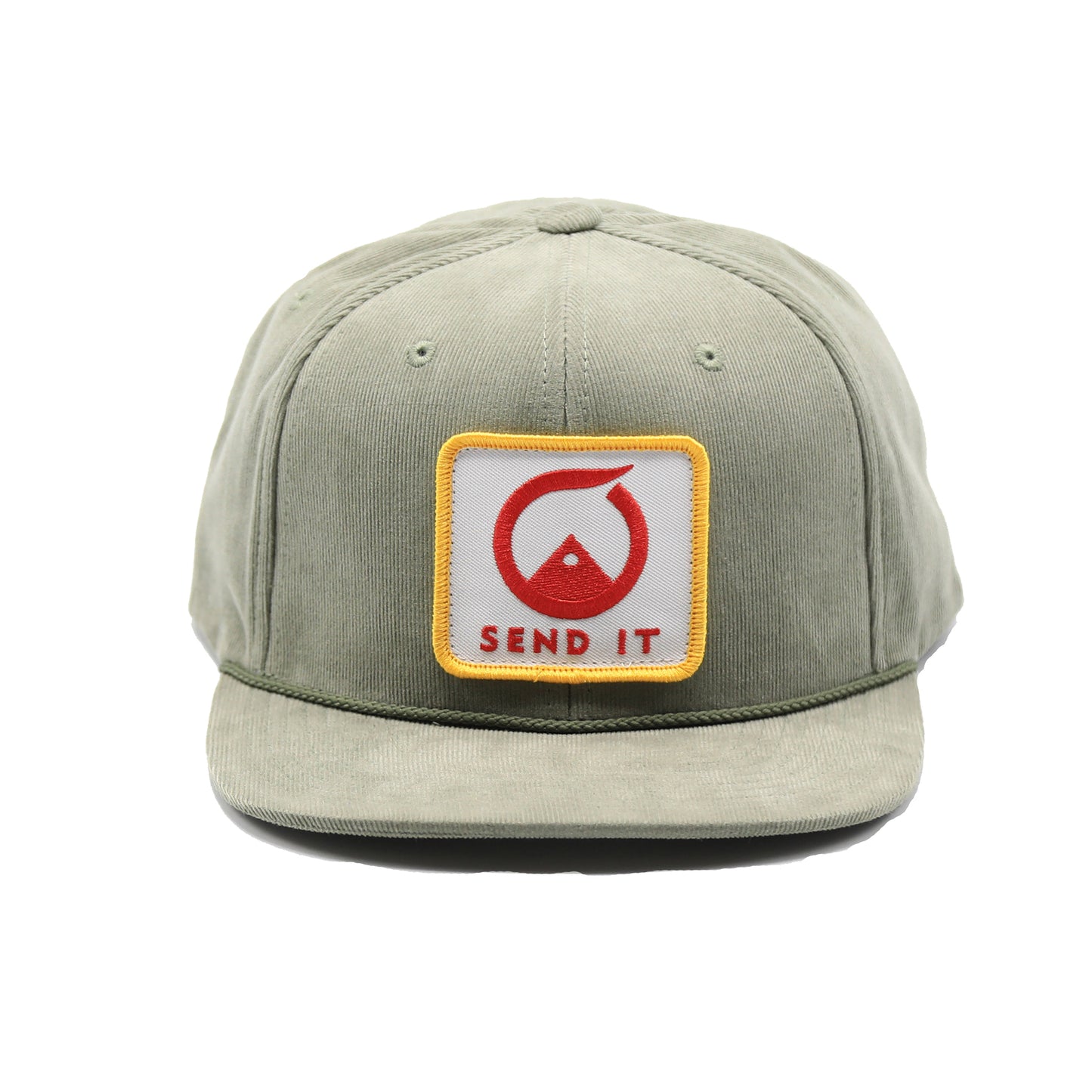 Bolinas Corduroy Snapback - Olive