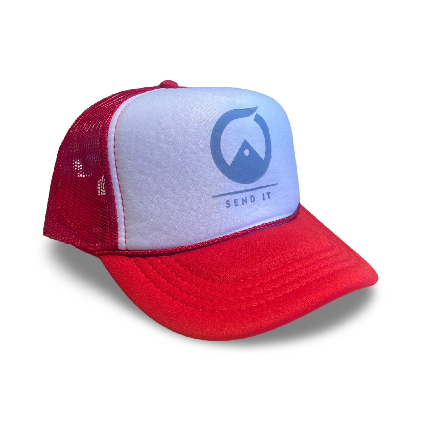 Youth Mustang Trucker - Red