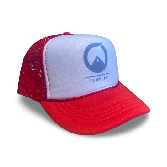 Youth Mustang Trucker - Red