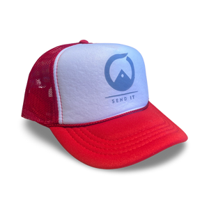 Youth Mustang Trucker - Red