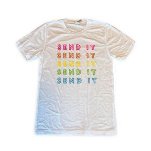 The Rainbow Tee - White