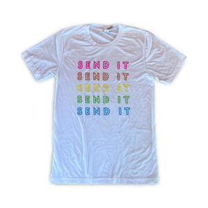 The Rainbow Tee - White