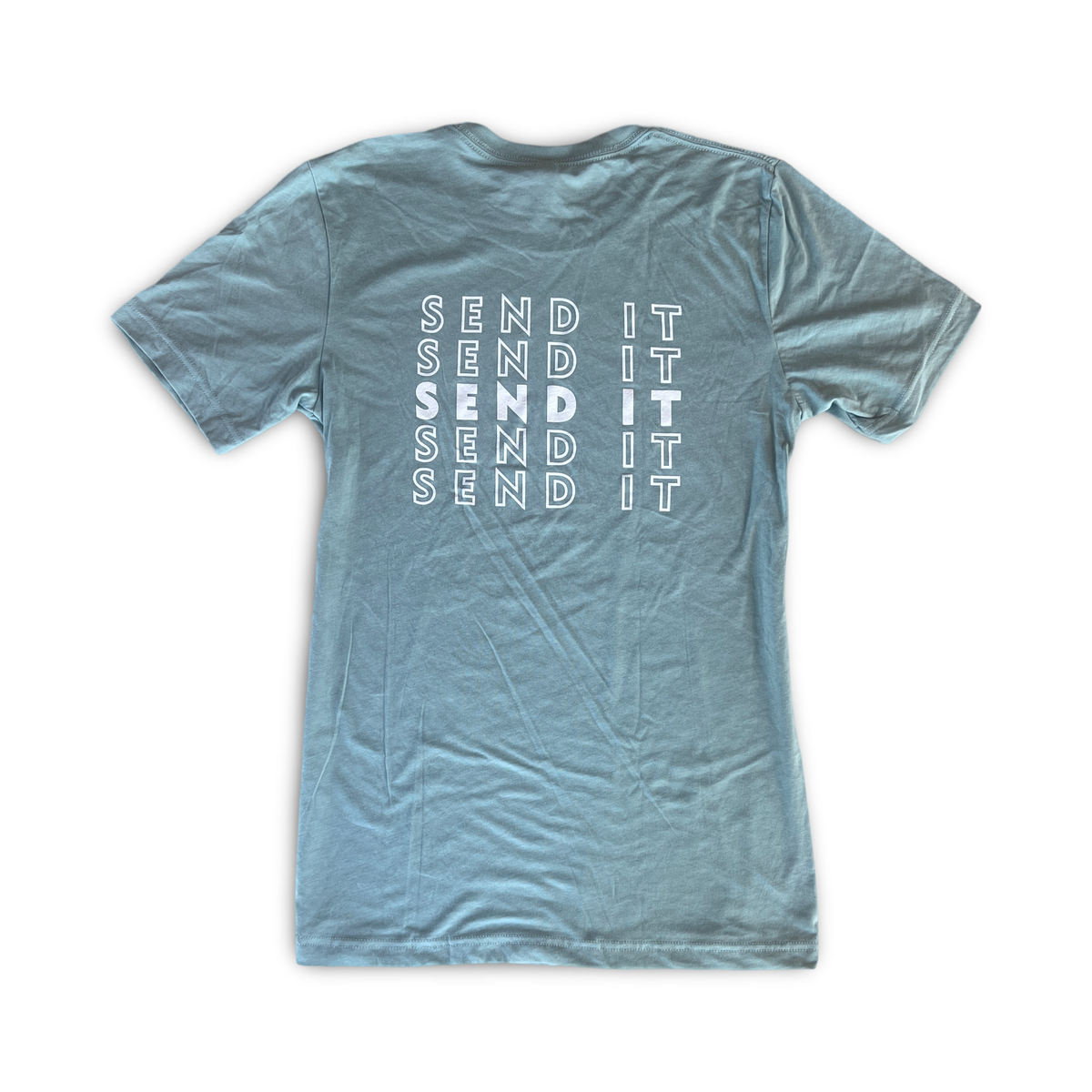The To-Go Tee - Dusty Blue