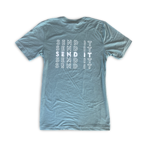 The To-Go Tee - Dusty Blue