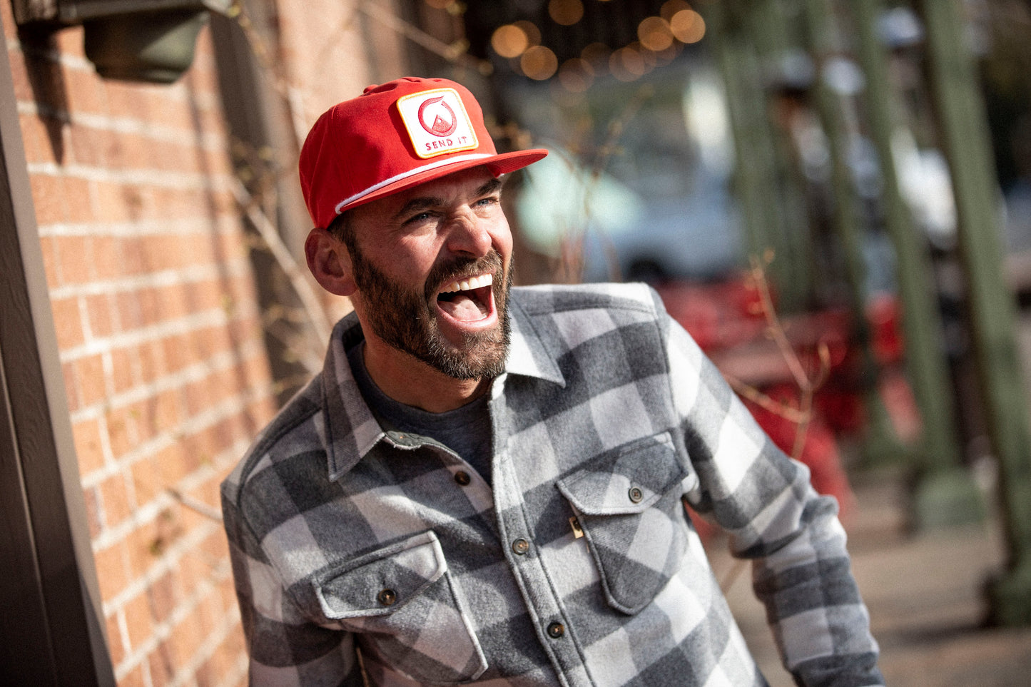 Tam Nylon Hat - Red
